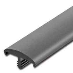 ipic1 T-bar Ideal, Anthrazite 22x5mm 24-m-roll fo