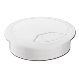 ipic1 Desk cable tidy grommet Dea, 80 mm, plastic