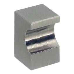 ipic1 Design knop Jana, edelstaal geborsteld, H:3