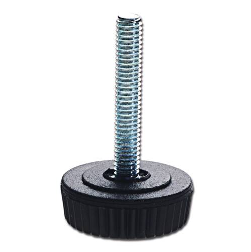 Design61 4 x vleugelschroef kunststof met schroefdraad staal M5 x 10 mm