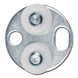 ipic1 Grondplaat met rollen Alu-Slide Top, staal,