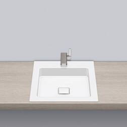 ipic1 Lavabo à encastrer Alape EB.Q450H, standard