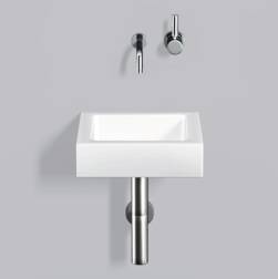 ipic1 Alape wastafel WT.QS325 wit, zonder overloo