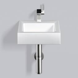 ipic1 Alape wastafel WT.QS325H wit, zonder overlo