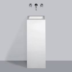 ipic1 Plan vasque rond Alape avec fixation murale