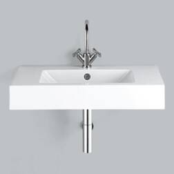 ipic1 Alape wastafel WT.PR800H wit, met overloop,