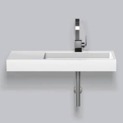 ipic1 Alape wastafel wit, zonder overloop, incl.