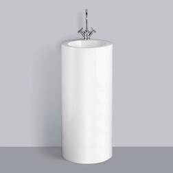 ipic1 Plan vasque rond Alape avec fixation murale