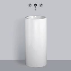 ipic1 Plan vasque rond Alape avec fixation murale