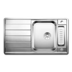 ipic1 Evier Blanco Axis III 5 S-IF, acier inoxyda