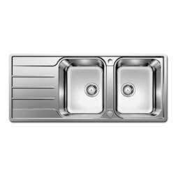 ipic1 Spüle Blanco Lemis 8 S-IF, Edelstahl bürstf