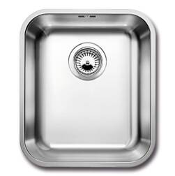 ipic1 Spoelbak Blanco Supra 340-U, edelstaal lich