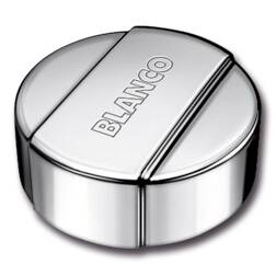 ipic1 Blanco bouton de commande, acier inoxydable