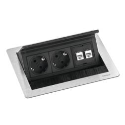 ppic1 Prises escamotables pivotantes Evoline Flip