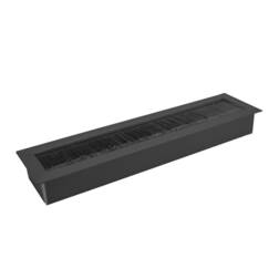 ppic1 Passe-câbles aluminium, sans couvercle,  av