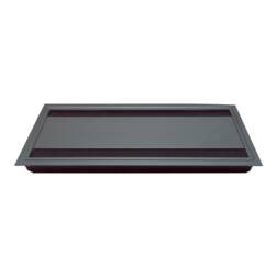 ipic1 Desk cable tidy grommet 320 x 135 mm, strai