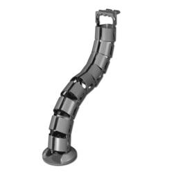 ipic1 Kabelbaum rund ,Silber lackiert Für Tischhö