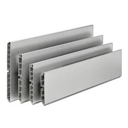 ppic1 Sockelblenden Aluminium gebürstet