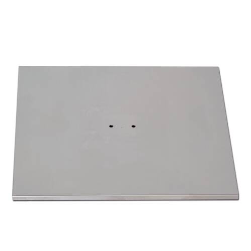Piastra Forata In Acciaio Inox Per Barbecue Bremermann 43x25 Cm | Griglia Aggiuntiva Per Carne, Pesce E Verdure | Lavabile In Lavastoviglie