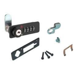 ipic1 Zahlenschloss mit Hebel, mit Fixcode, Ansch