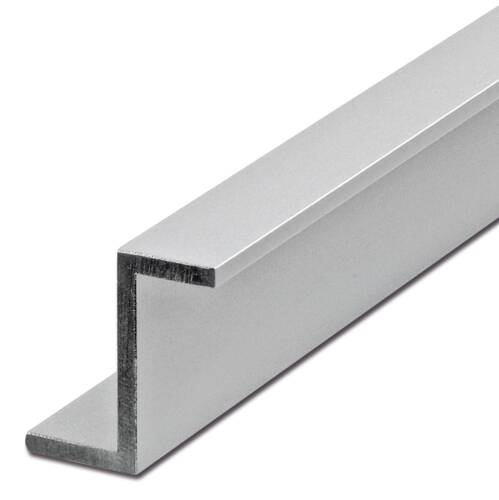 Profilé Aluminium En Z Pour Chantier, Aménagement Ou Bricolage - Épaisseur 2 Mm, Longueur 1500 Mm