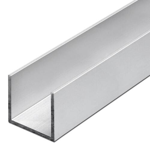 Profilé U Aluminium 20x40 Ep 2 Mm, Longueur : 3 Metres | Leroy Merlin