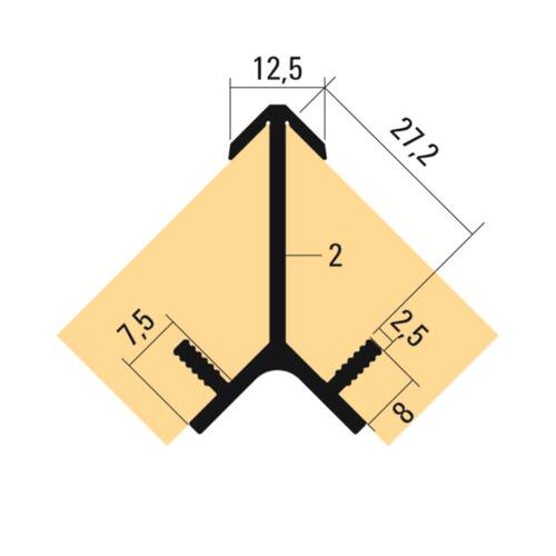 cut the corner様オーダー Buy corner connector Solid, 19 mm online at OSTERMANN