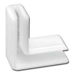 ipic1 Innenecken-Set für Glashalteprofil eckig, V