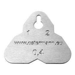 ipic1 Radienziehklinge REDOCOL, mit 3 Radien