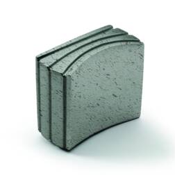 ipic1 Knop Ponti, L 26mm, tinkleurig antiek