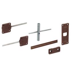 ppic1 Ausrichtbeschlagsset Hettich, Kunststoff, r