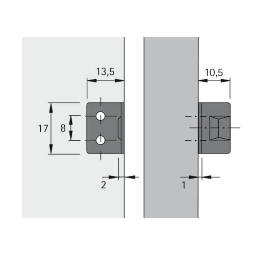 Cilindertrengelslot Hettich Prestige 2000, sets online kopen bij