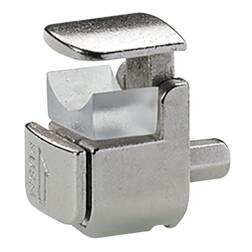 ipic1 Glasbodenträger Zinkdruckguss vernickelt /