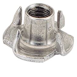 ipic1 Einschlagmutter mit Gewinde M8, Stahl, blan