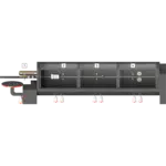 Sketch of an edgebanding machine