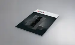Hinges and flap fittings as the cover motive of the new OSTERMANN brochure