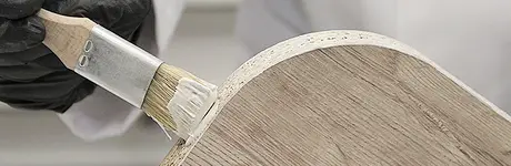 Manual bonding edgings