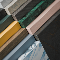 Anyone looking for matching edgings for Pfleiderer's new "Collection 2025" will find what they are looking for at OSTERMANN.