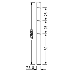 Rollladenmatte (25 mm)