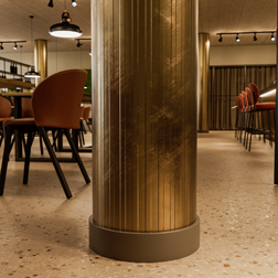 Panneaux Design Sibu LL Lane Metallic Used Sand