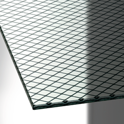 Aspect grillage métallique