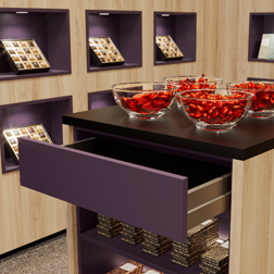 Schubkasten mit Arpa Fenix Front