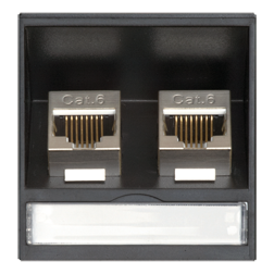 2 Netwerk CAT 6, afgeschermd