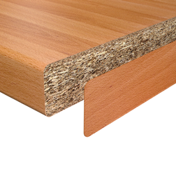 Postformingkante , Plattenstärke 39 mm