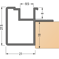 ALU-LIGHT Top - Vorgesetzt