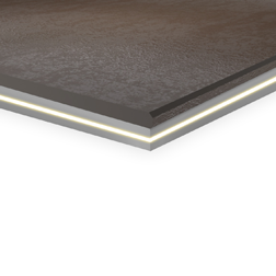 F/S grau (optional mit LED-Kante)