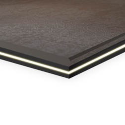 F/S schwarz (optional mit LED-Kante)