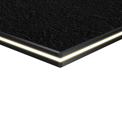 Compact-Arbeitsplatte (optional mit LED-Kante)