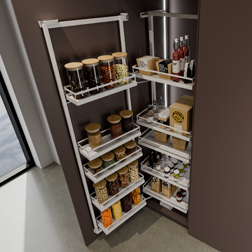 Système coulissant pour colonne Kesseböhmer Tandem