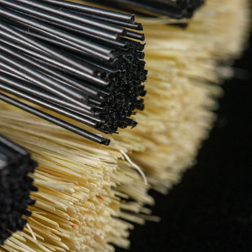 Texture Finish Bürsten: Polyamid- und Naturfaserborsten